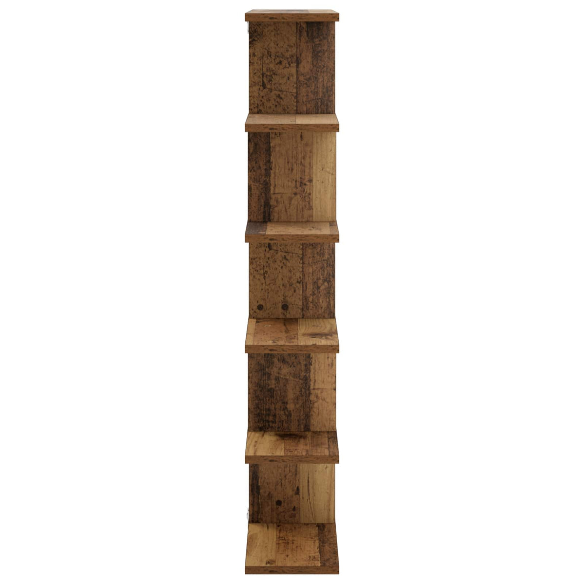 Wall Shelf Old Wood 70 x 17 x 101 cm Engineered Wood