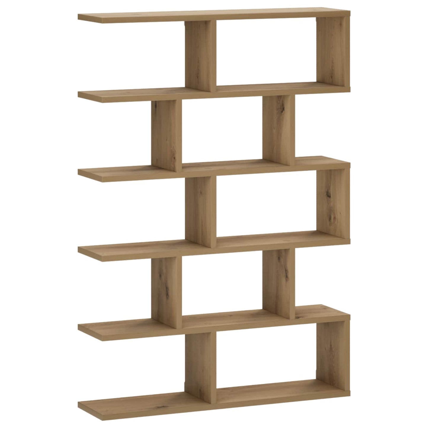 Wall Shelf Artisan Oak 70 x 17 x 101 cm Engineered Wood