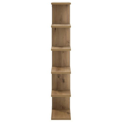 Wall Shelf Artisan Oak 70 x 17 x 101 cm Engineered Wood