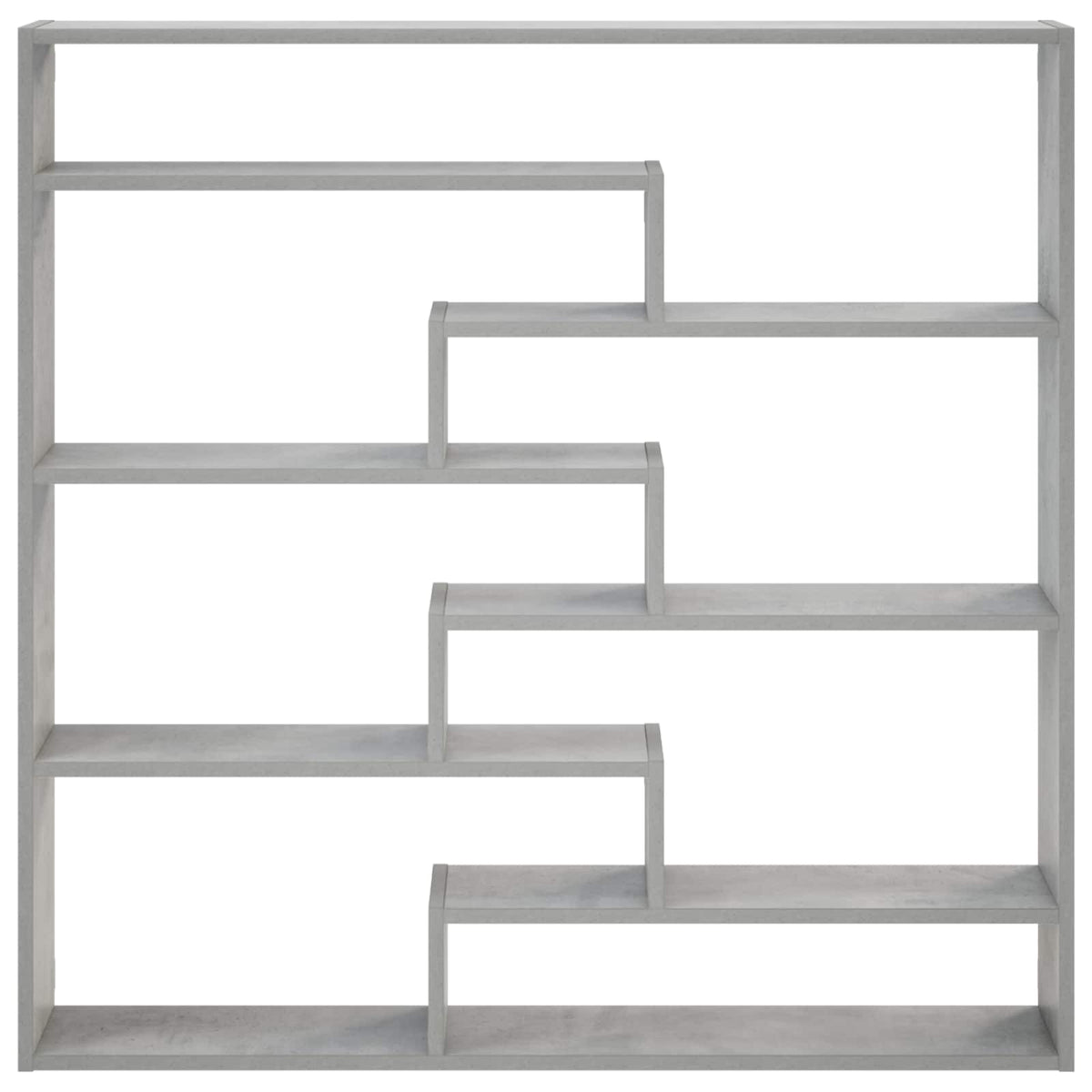 Wall Shelf Concrete Grey 103 x 17 x 102 cm Engineered Wood