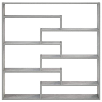 Wall Shelf Concrete Grey 103 x 17 x 102 cm Engineered Wood