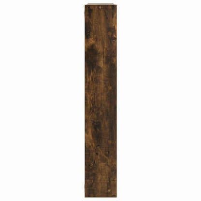 Wall Shelf Smoked Oak 103 x 17 x 102 cm Engineered Wood