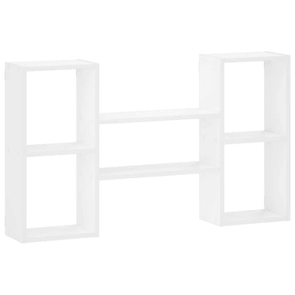 Wall Shelf White 102 x 17 x 59 cm Engineered Wood