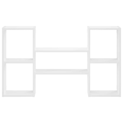 Wall Shelf White 102 x 17 x 59 cm Engineered Wood
