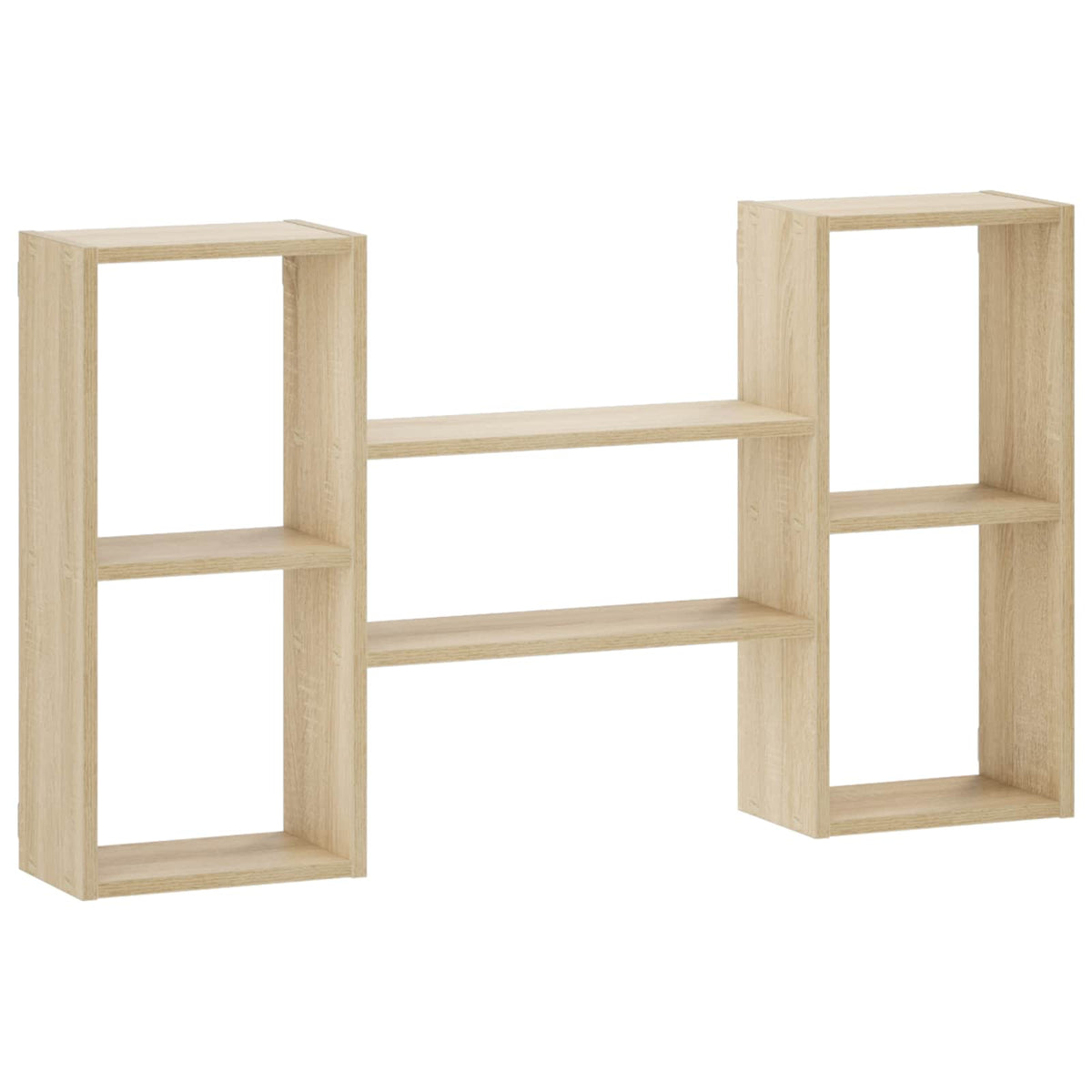 Wall Shelf Sonoma Oak 102 x 17 x 59 cm Engineered Wood
