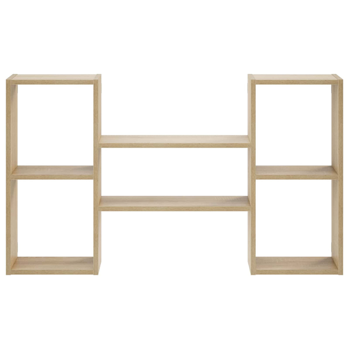 Wall Shelf Sonoma Oak 102 x 17 x 59 cm Engineered Wood