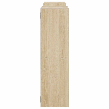 Wall Shelf Sonoma Oak 102 x 17 x 59 cm Engineered Wood
