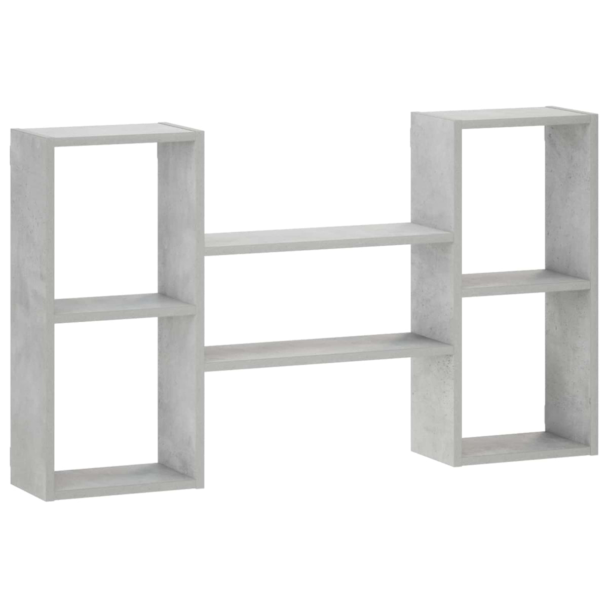 Wall Shelf Concrete Grey 102 x 17 x 59 cm Engineered Wood
