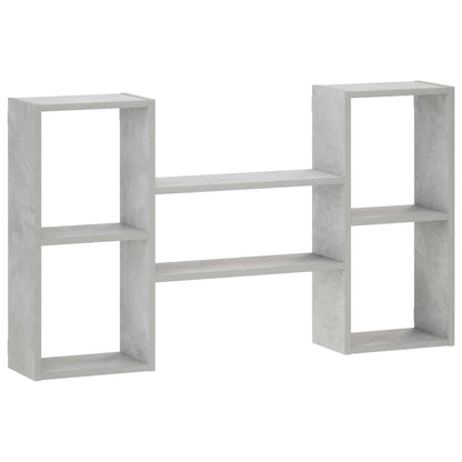 Wall Shelf Concrete Grey 102 x 17 x 59 cm Engineered Wood