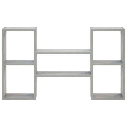 Wall Shelf Concrete Grey 102 x 17 x 59 cm Engineered Wood