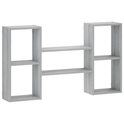 Wall Shelf Grey Sonoma 102 x 17 x 59 cm Engineered Wood