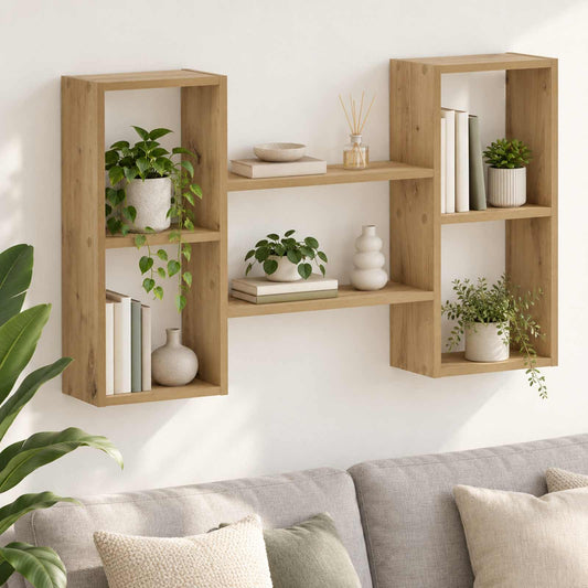 Wall Shelf Artisan Oak 102 x 17 x 59 cm Engineered Wood