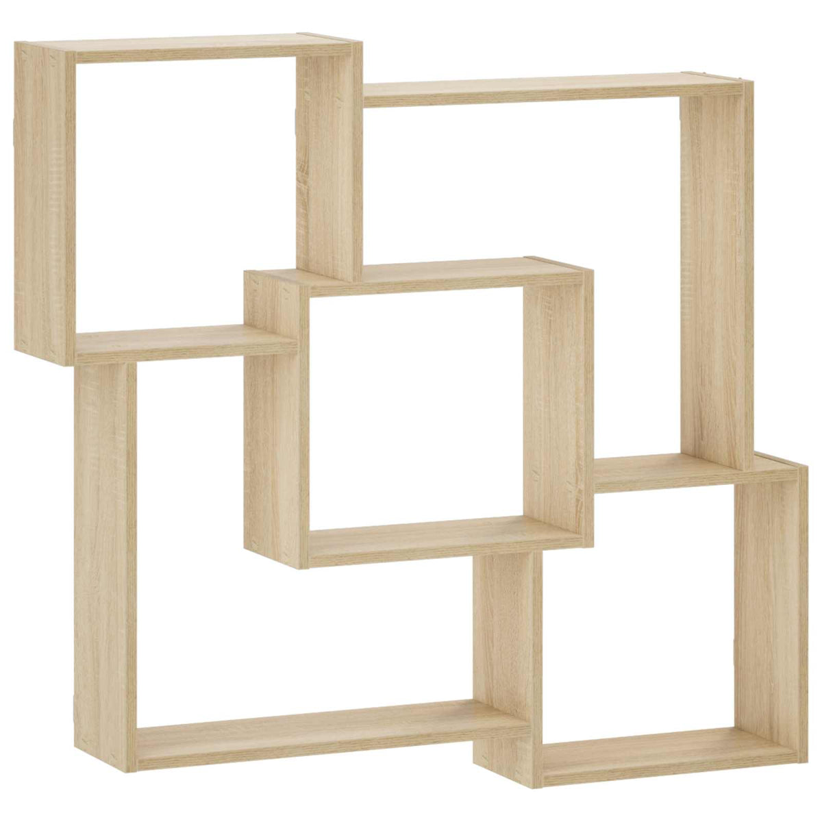 Wall Shelf Sonoma Oak 98 x 17 x 91 cm Engineered Wood