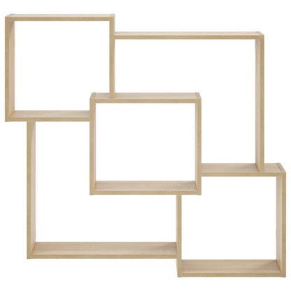 Wall Shelf Sonoma Oak 98 x 17 x 91 cm Engineered Wood