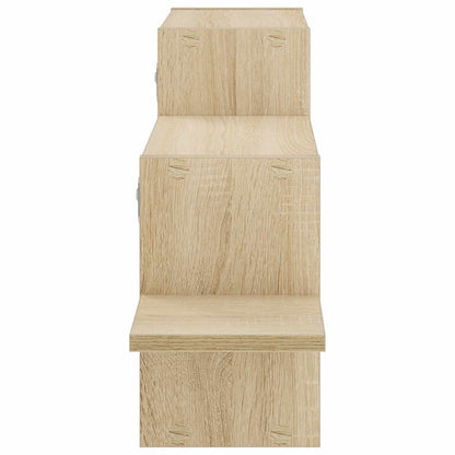 Wall Shelf Sonoma Oak 95 x 17 x 37 cm Engineered Wood