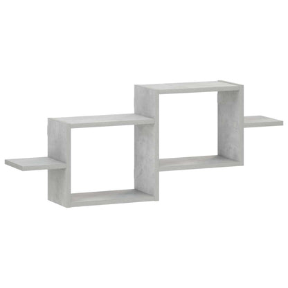 Wall Shelf Concrete Grey 95 x 17 x 37 cm Engineered Wood