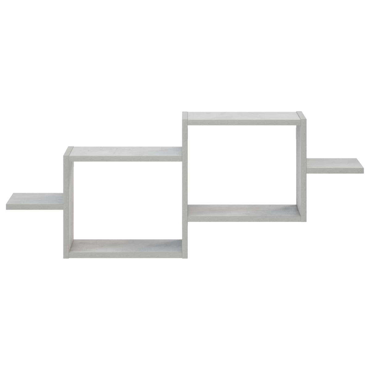 Wall Shelf Concrete Grey 95 x 17 x 37 cm Engineered Wood