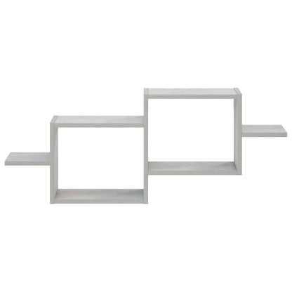 Wall Shelf Concrete Grey 95 x 17 x 37 cm Engineered Wood