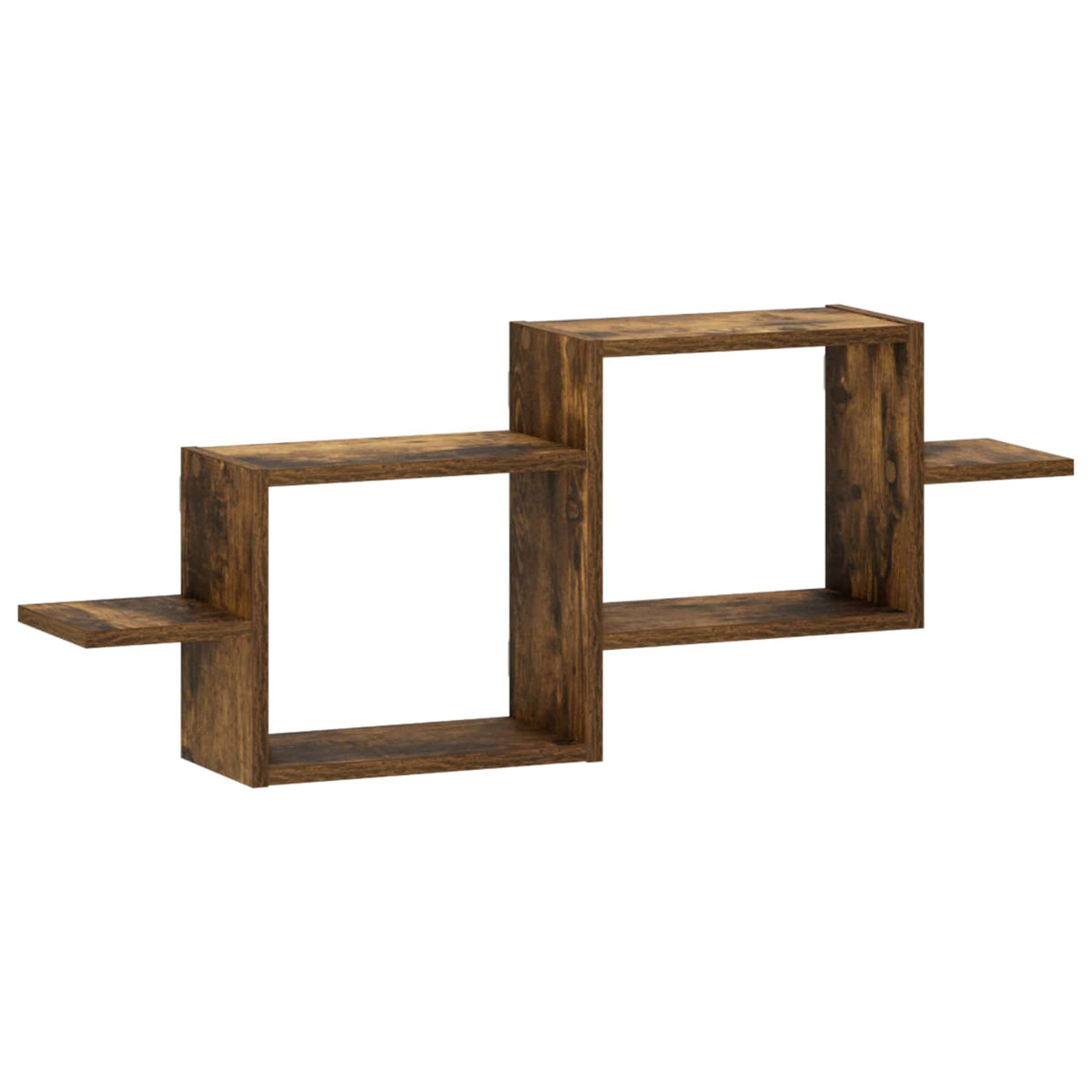 Wall Shelf Smoked Oak 95 x 17 x 37 cm Engineered Wood
