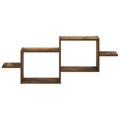 Wall Shelf Smoked Oak 95 x 17 x 37 cm Engineered Wood