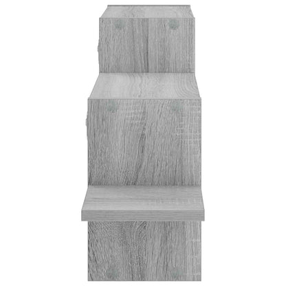 Wall Shelf Grey Sonoma 95 x 17 x 37 cm Engineered Wood