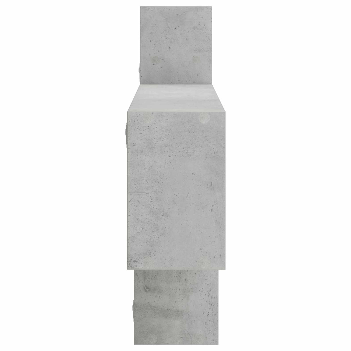 Wall Shelf Concrete Grey 168.5 x 17 x 68 cm Engineered Wood