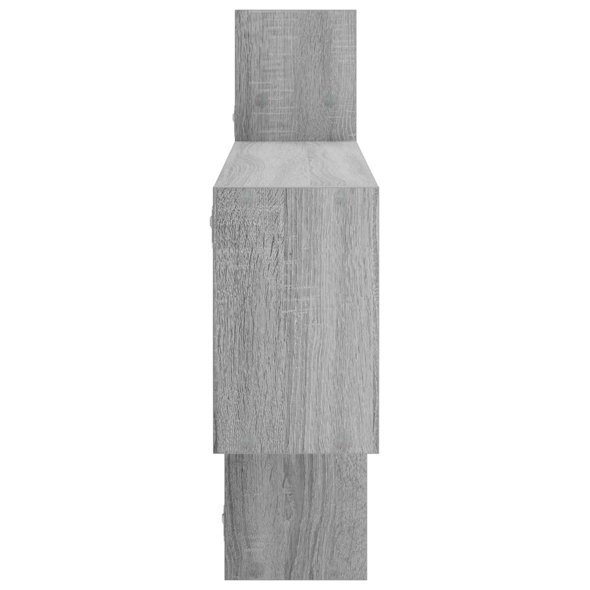 Wall Shelf Grey Sonoma 168.5 x 17 x 68 cm Engineered Wood