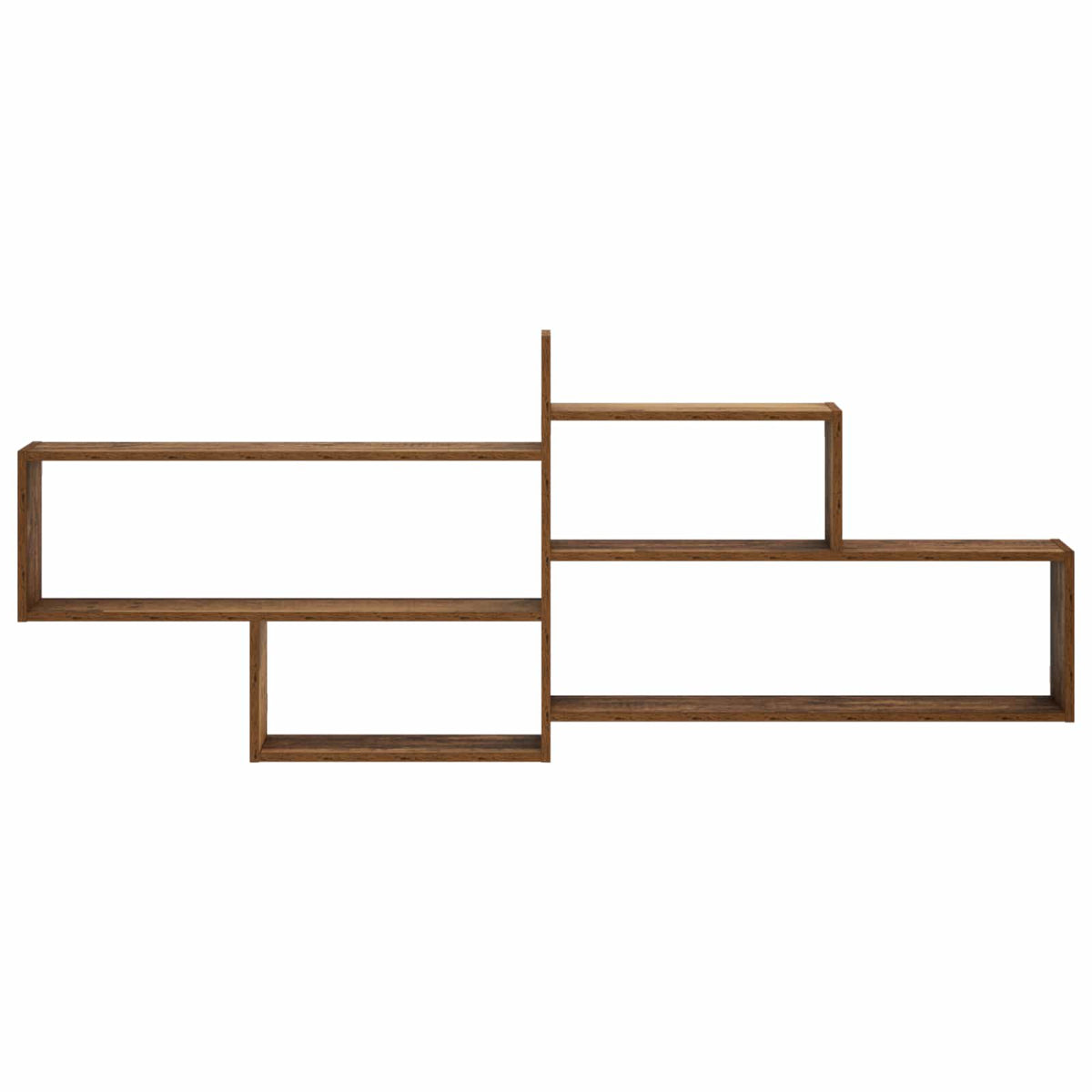 Wall Shelf Old Wood 168.5 x 17 x 68 cm Engineered Wood