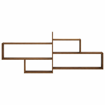 Wall Shelf Old Wood 168.5 x 17 x 68 cm Engineered Wood