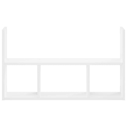 Wall Shelf White 78.5 x 17 x 45 cm Engineered Wood