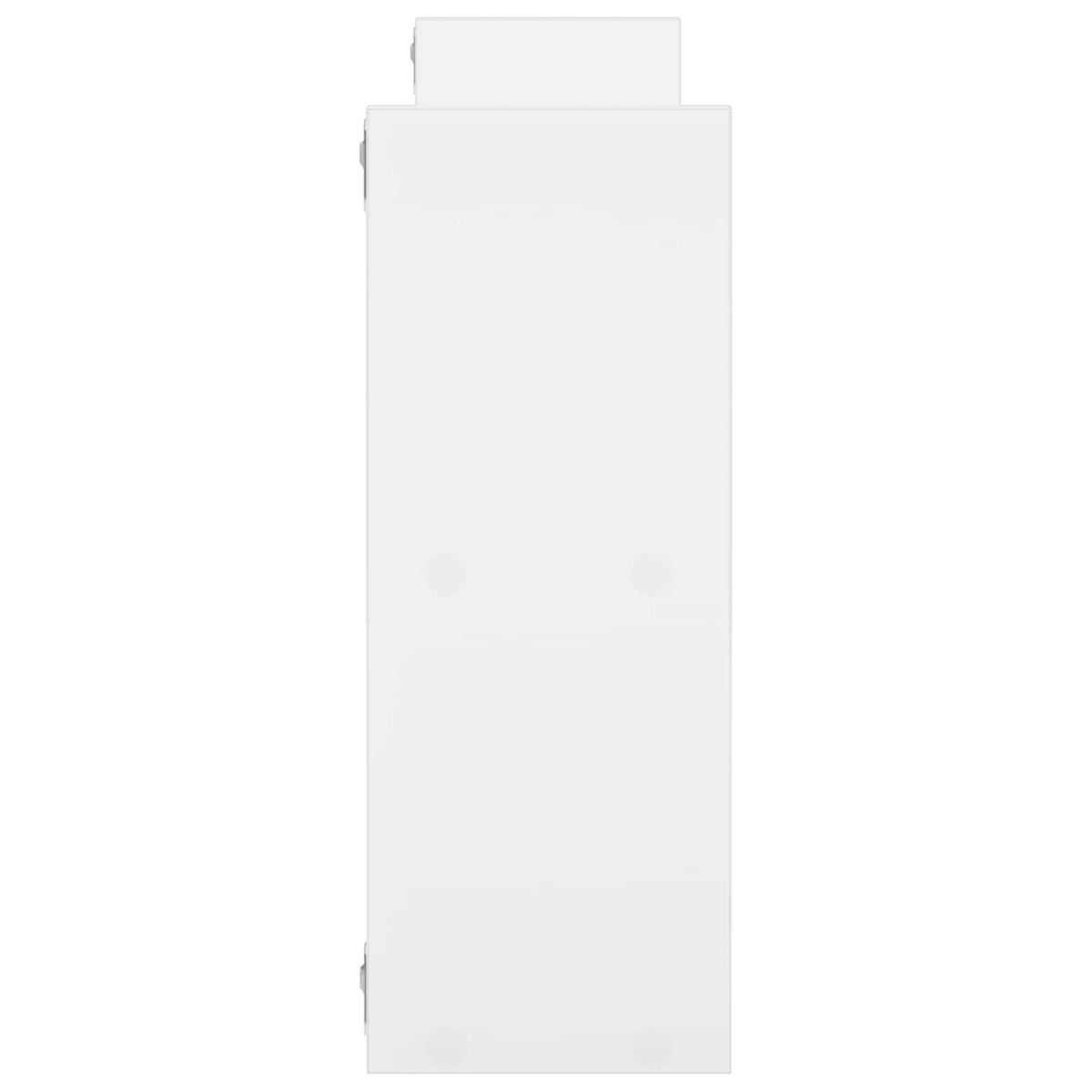Wall Shelf White 78.5 x 17 x 45 cm Engineered Wood