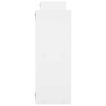 Wall Shelf White 78.5 x 17 x 45 cm Engineered Wood