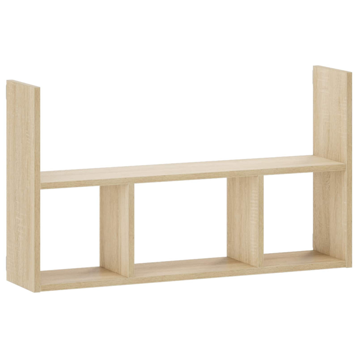 Wall Shelf Sonoma Oak 78.5 x 17 x 45 cm Engineered Wood