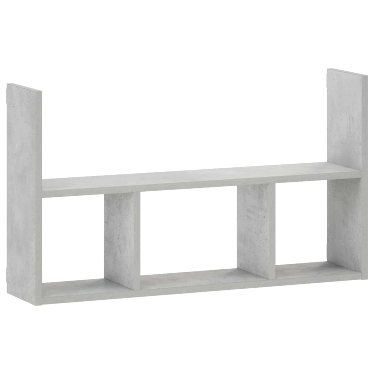 Wall Shelf Concrete Grey 78.5 x 17 x 45 cm Engineered Wood