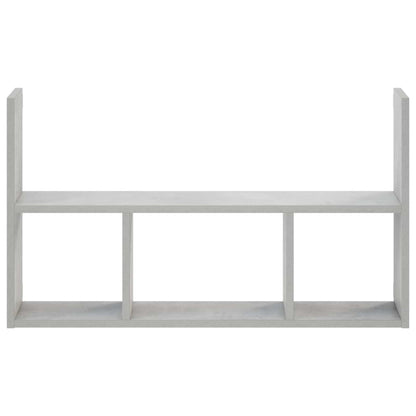 Wall Shelf Concrete Grey 78.5 x 17 x 45 cm Engineered Wood