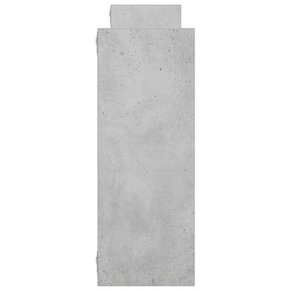 Wall Shelf Concrete Grey 78.5 x 17 x 45 cm Engineered Wood