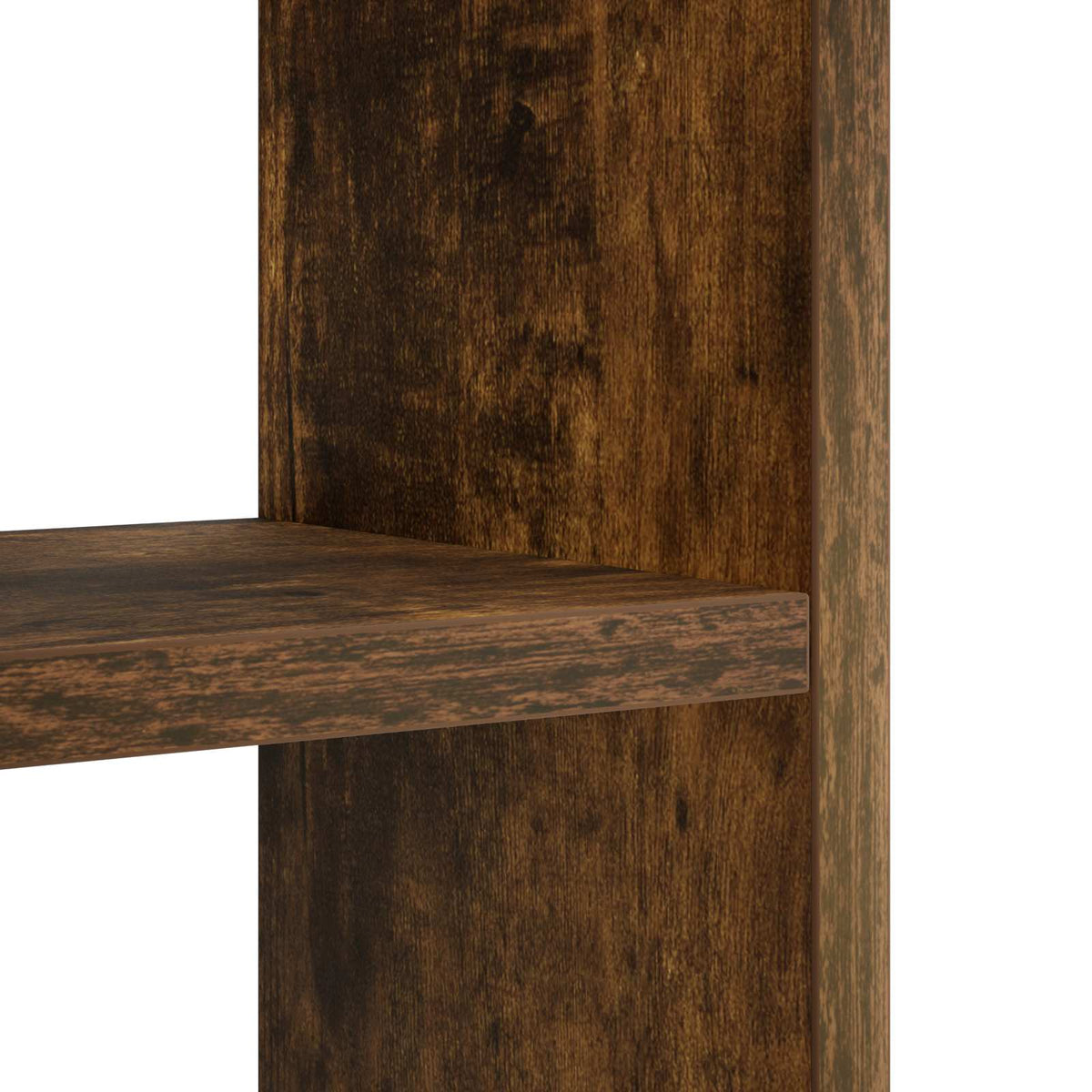 Wall Shelf Smoked Oak 78.5 x 17 x 45 cm Engineered Wood