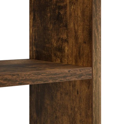 Wall Shelf Smoked Oak 78.5 x 17 x 45 cm Engineered Wood