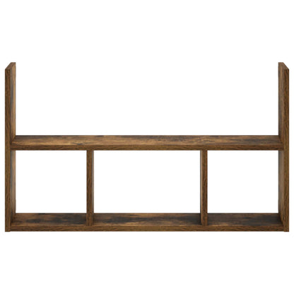Wall Shelf Smoked Oak 78.5 x 17 x 45 cm Engineered Wood