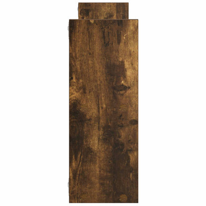 Wall Shelf Smoked Oak 78.5 x 17 x 45 cm Engineered Wood