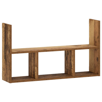 Wall Shelf Old Wood 78.5 x 17 x 45 cm Engineered Wood