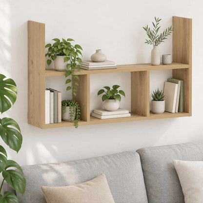 Wall Shelf Artisan Oak 78.5 x 17 x 45 cm Engineered Wood