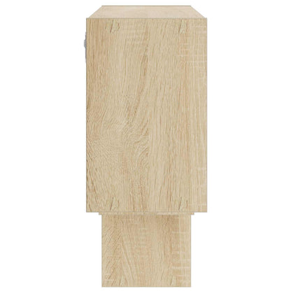 Wall Shelf Sonoma Oak 158 x 17 x 53 cm Engineered Wood
