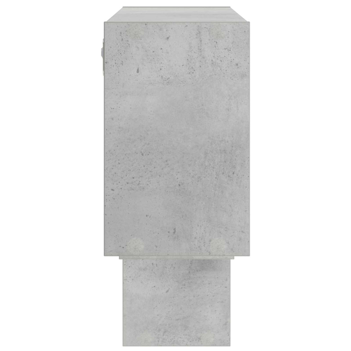 Wall Shelf Concrete Grey 158 x 17 x 53 cm Engineered Wood