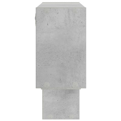 Wall Shelf Concrete Grey 158 x 17 x 53 cm Engineered Wood