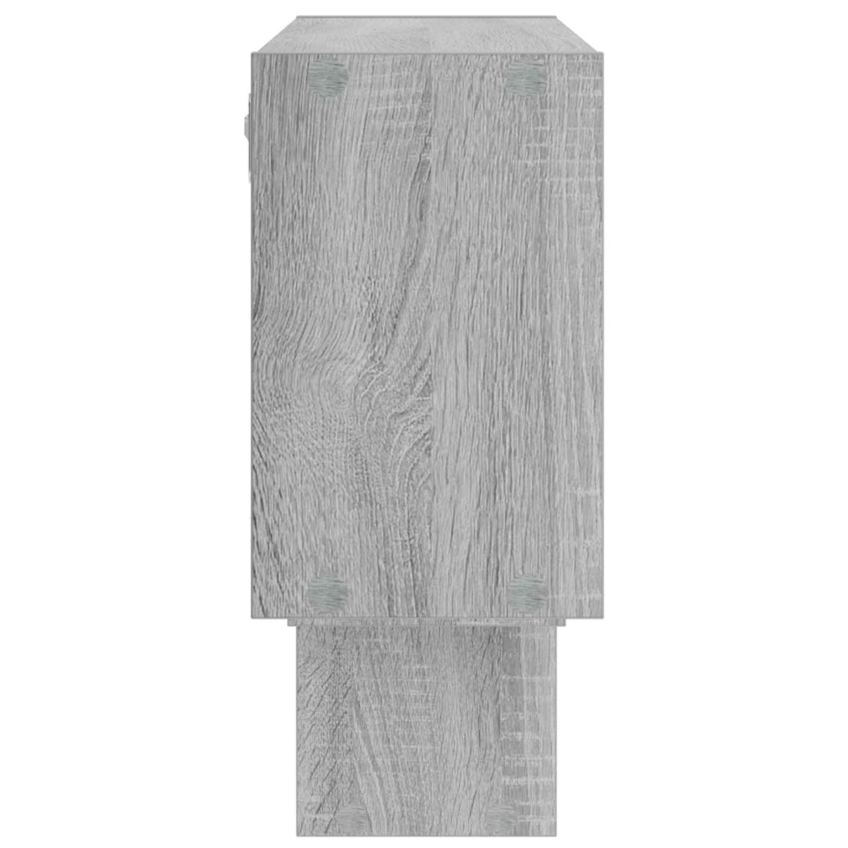 Wall Shelf Grey Sonoma 158 x 17 x 53 cm Engineered Wood