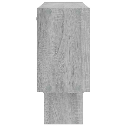 Wall Shelf Grey Sonoma 158 x 17 x 53 cm Engineered Wood