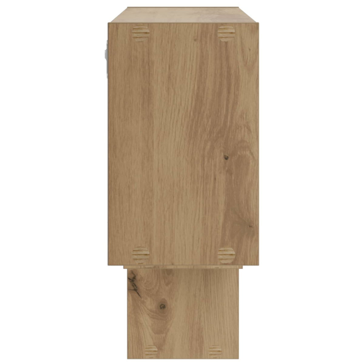 Wall Shelf Artisan Oak 158 x 17 x 53 cm Engineered Wood