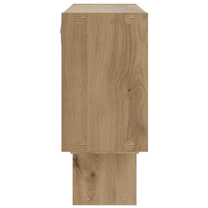 Wall Shelf Artisan Oak 158 x 17 x 53 cm Engineered Wood