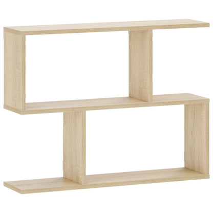 Wall Shelf Sonoma Oak 72 x 17 x 55.5 cm Engineered Wood
